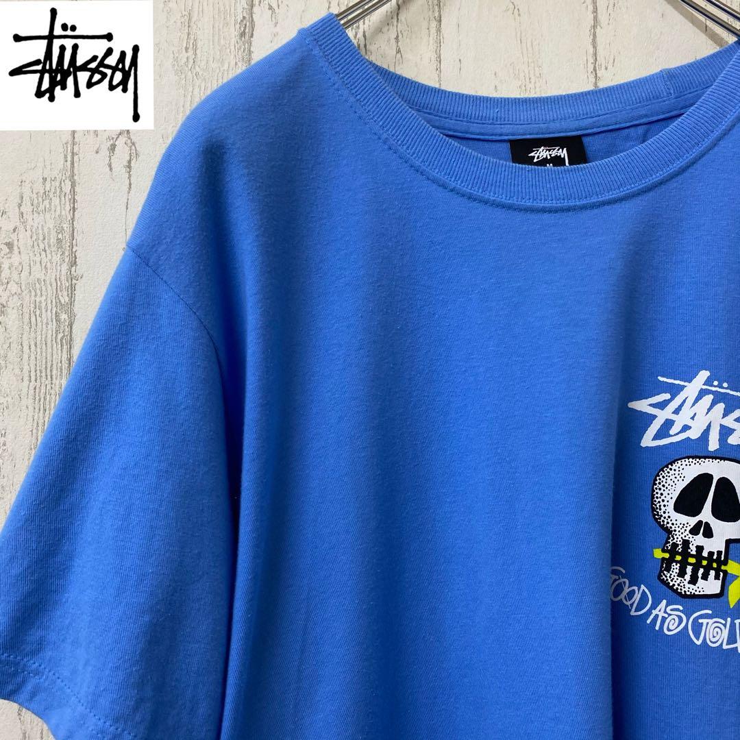 超特価SALE開催!】 【レア】STUSSY ステューシー Tシャツ スカル ゆる