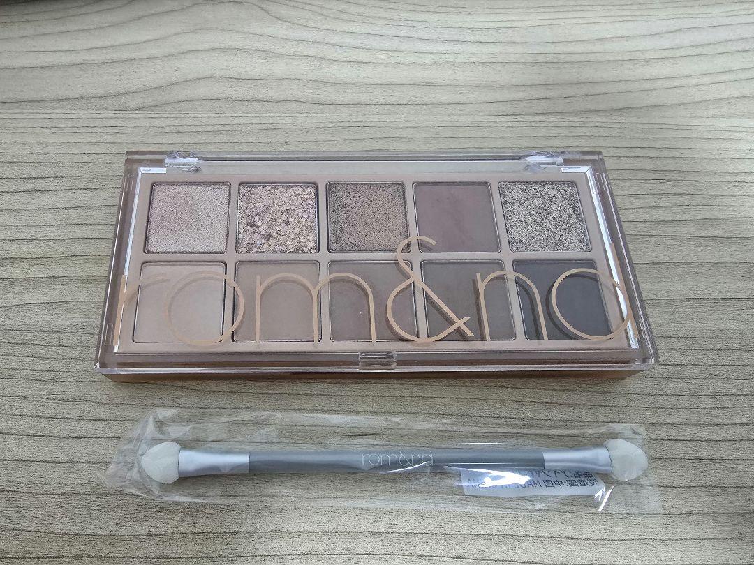 ＜美品＞rom&nd（ロムアンド） ベターザンパレット 02マホガニーガーデン