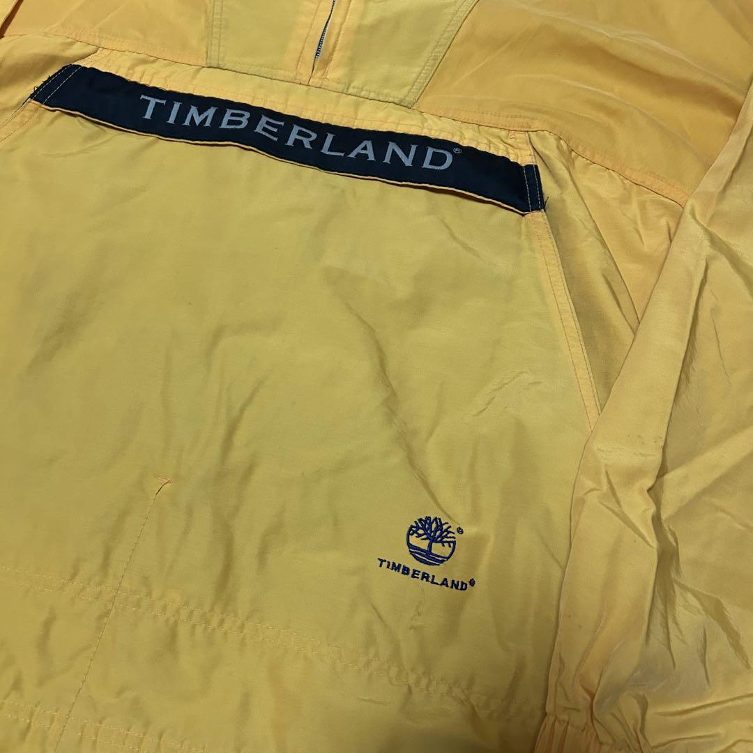 90s TIMBERLAND ナイロン アノラック パーカー XL
