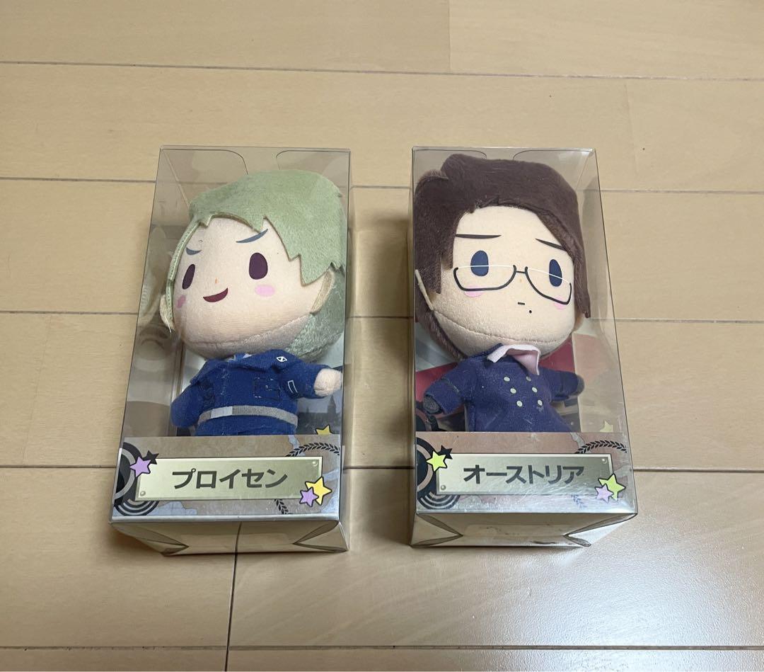 マスコット　オーストリア　ヘタリア　ぬいぐるみ　トランプ　２枚　カード ヘタリア World☆Stars あにずきん 第2弾 (ぬいぐるみマスコット