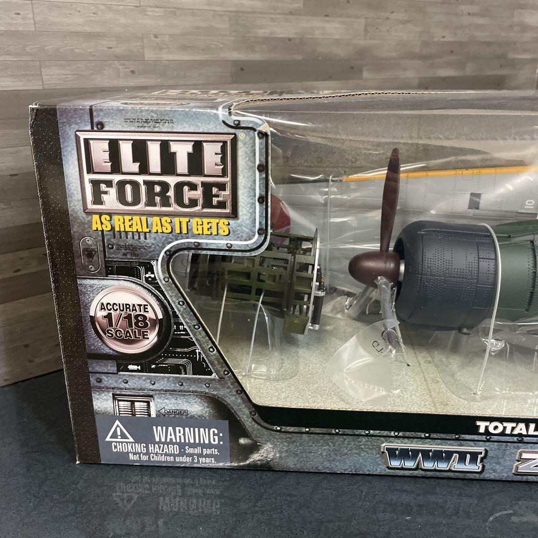 零戦 WWⅡ ZERO FIGHTER ELITE FORCE 1/18 BBI ELITE FORCE WWII JAPANESE ZERO FIGHTER PLANE 1:18 #34198