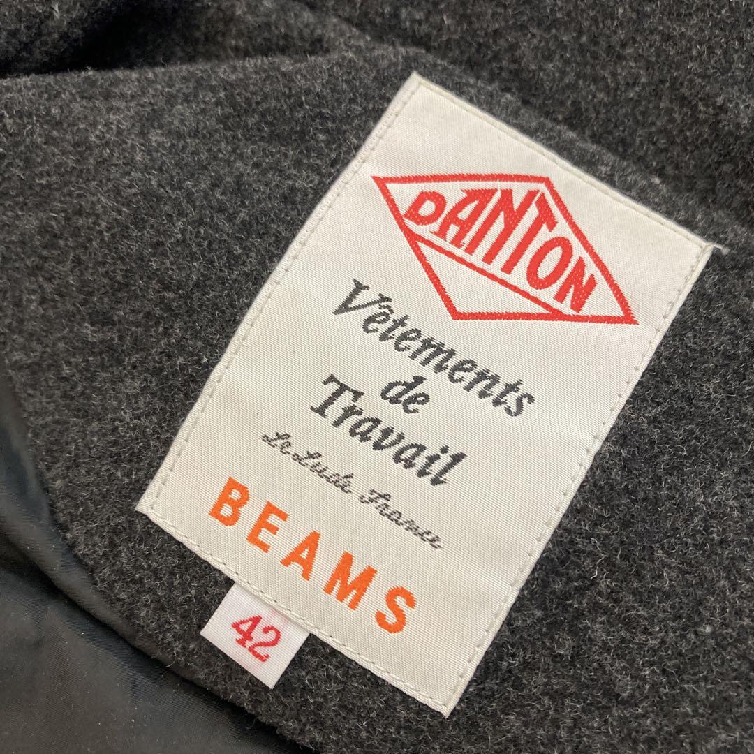 DANTON BEAMS ダントン　ビームス　コラボ　ウール　ダウンベスト