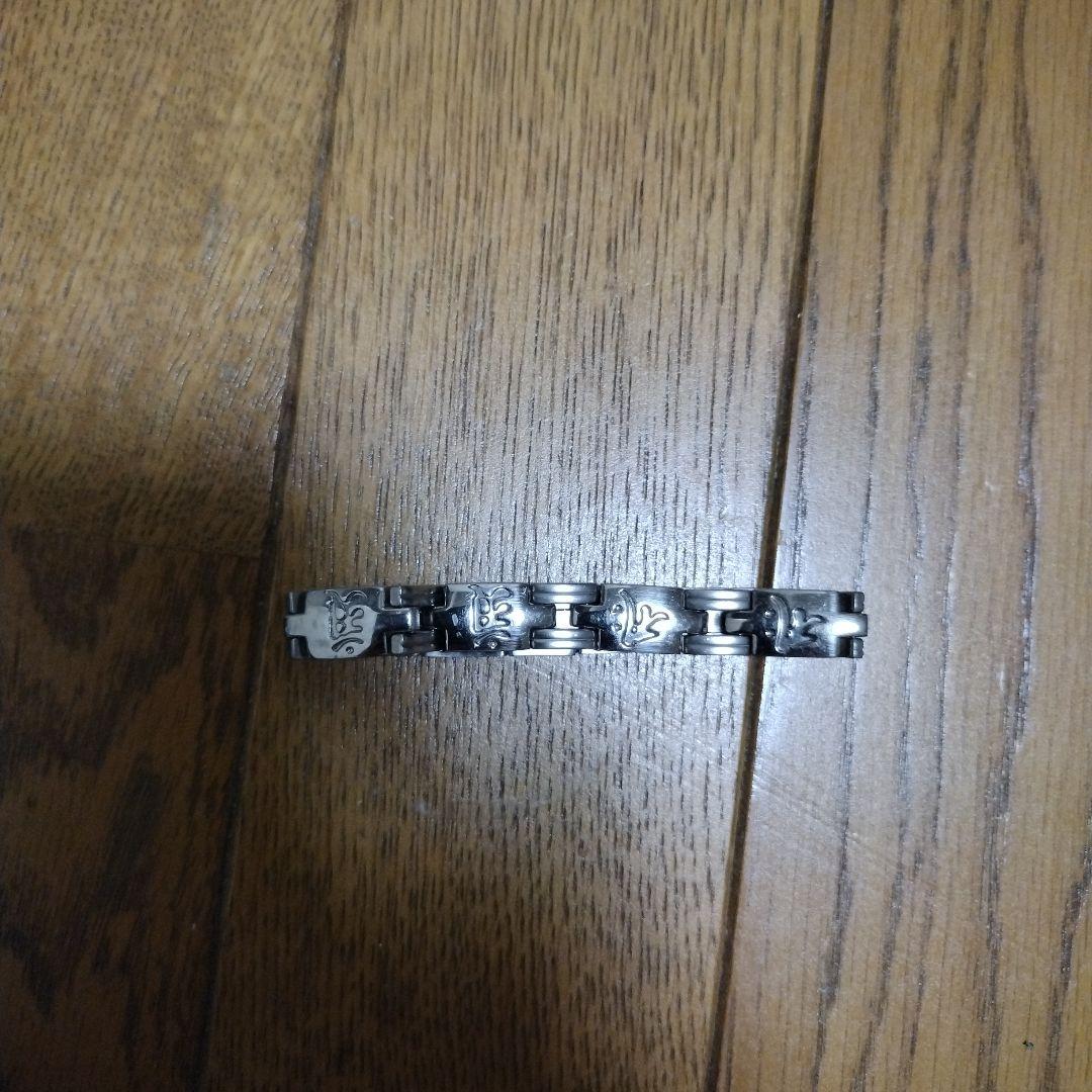 ステンレススチール シルバーリンクブレスレット