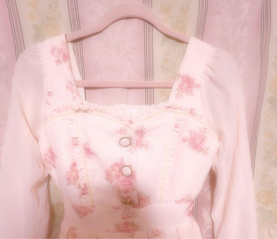 【処分品】入手困難　LIZLISA リズリサ 花柄　クローゼット柄ワンピース 春
