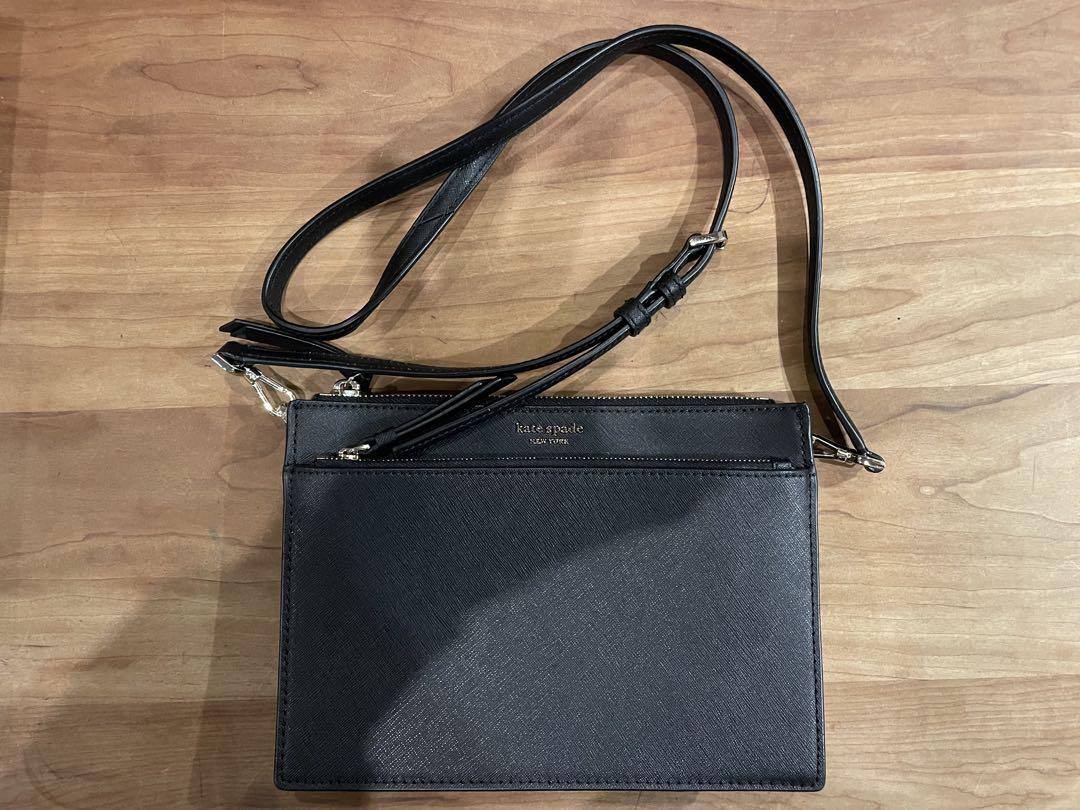 kate spade ブラック フラグメントケース