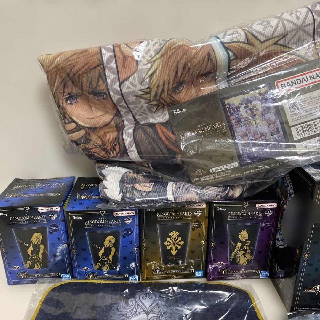 キングダムハーツ　一番くじ　A B E F賞