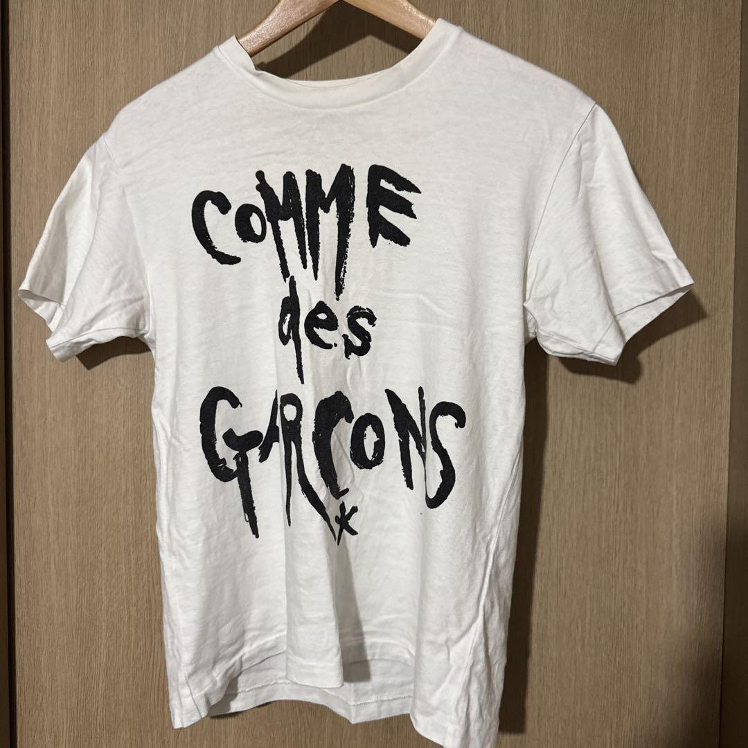 COMME des GARÇONS ホワイト Tシャツ S - メルカリ