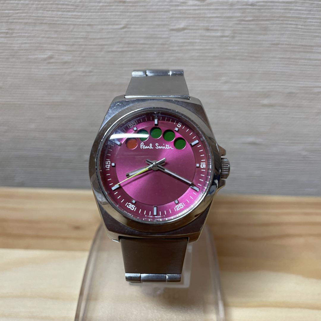 電池新品 ポールスミス クォーツ 腕時計 ファイブアイズ 希少カラー 希少☆電池新品☆可愛すぎるポールスミス ファイブアイズミニ