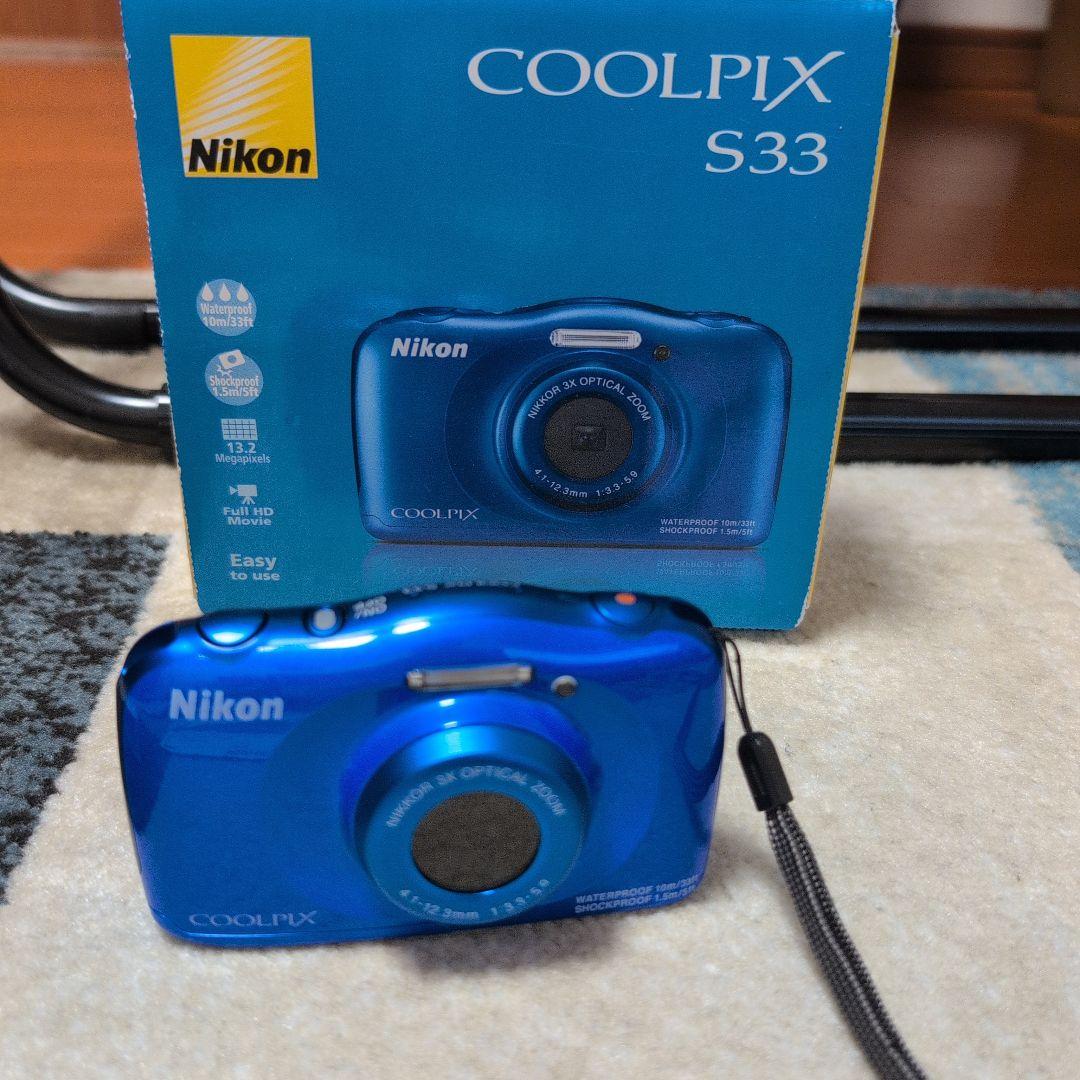 Nikon COOLPIX S33 コンパクトデジタルカメラ