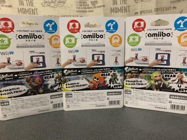 amiibo アミーボ OckCX-m47682536504 スプラトゥーン 即納