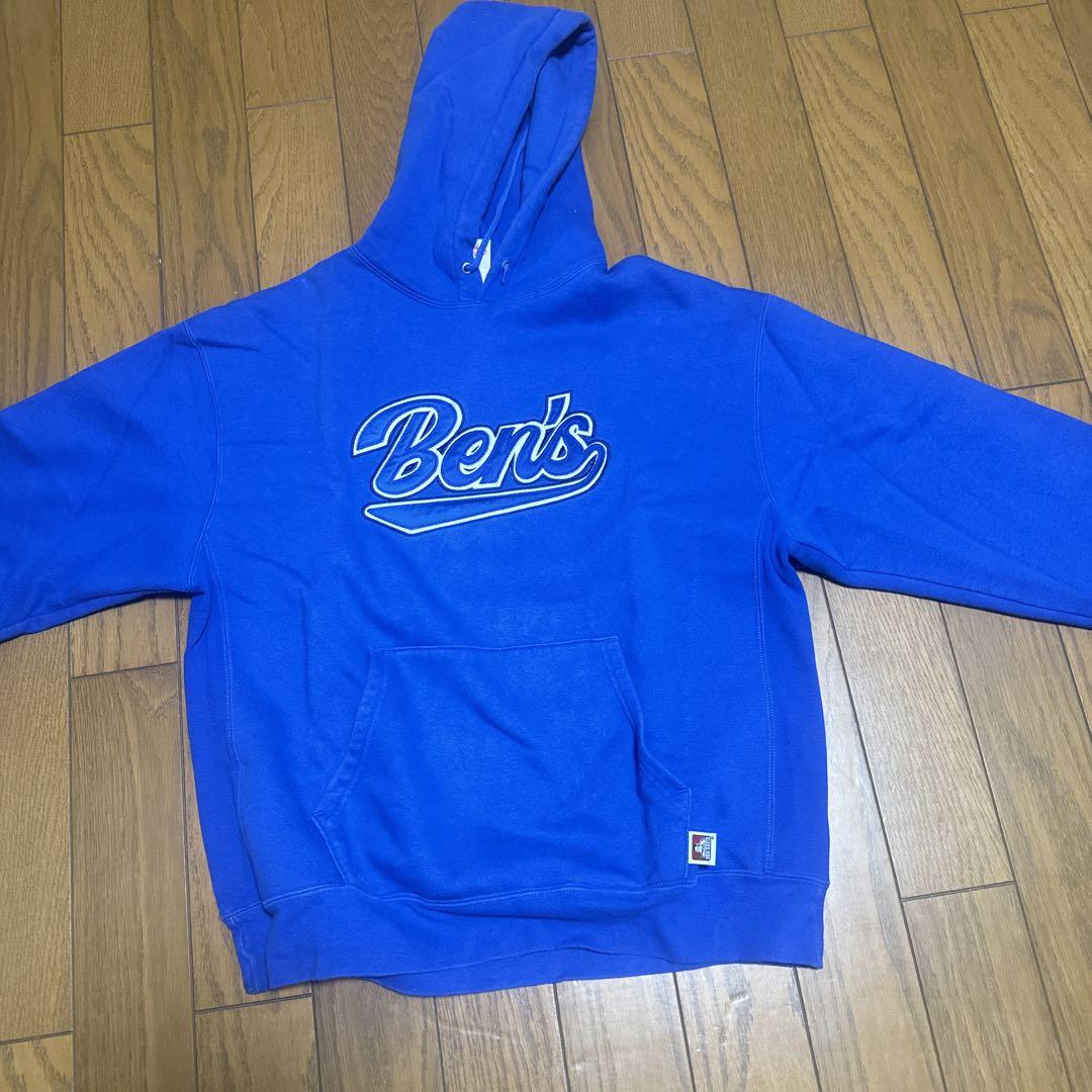BEN DAVIS 青 パーカー 画像1