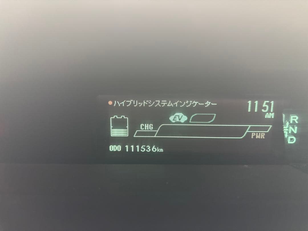 プリウス30前期シルバーTOYOTA