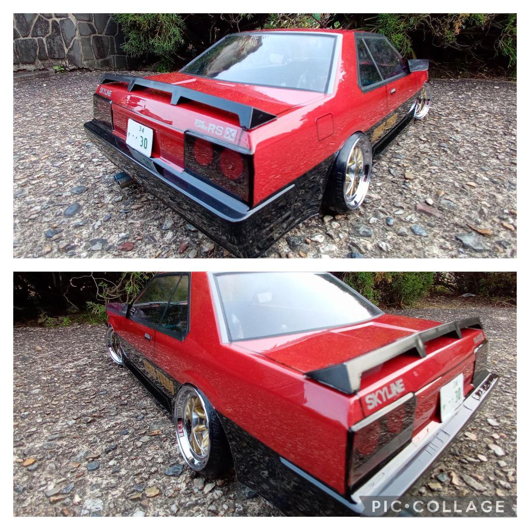日産 スカイライン RS-X TURBO DR30 鉄仮面 塗装済ボディー