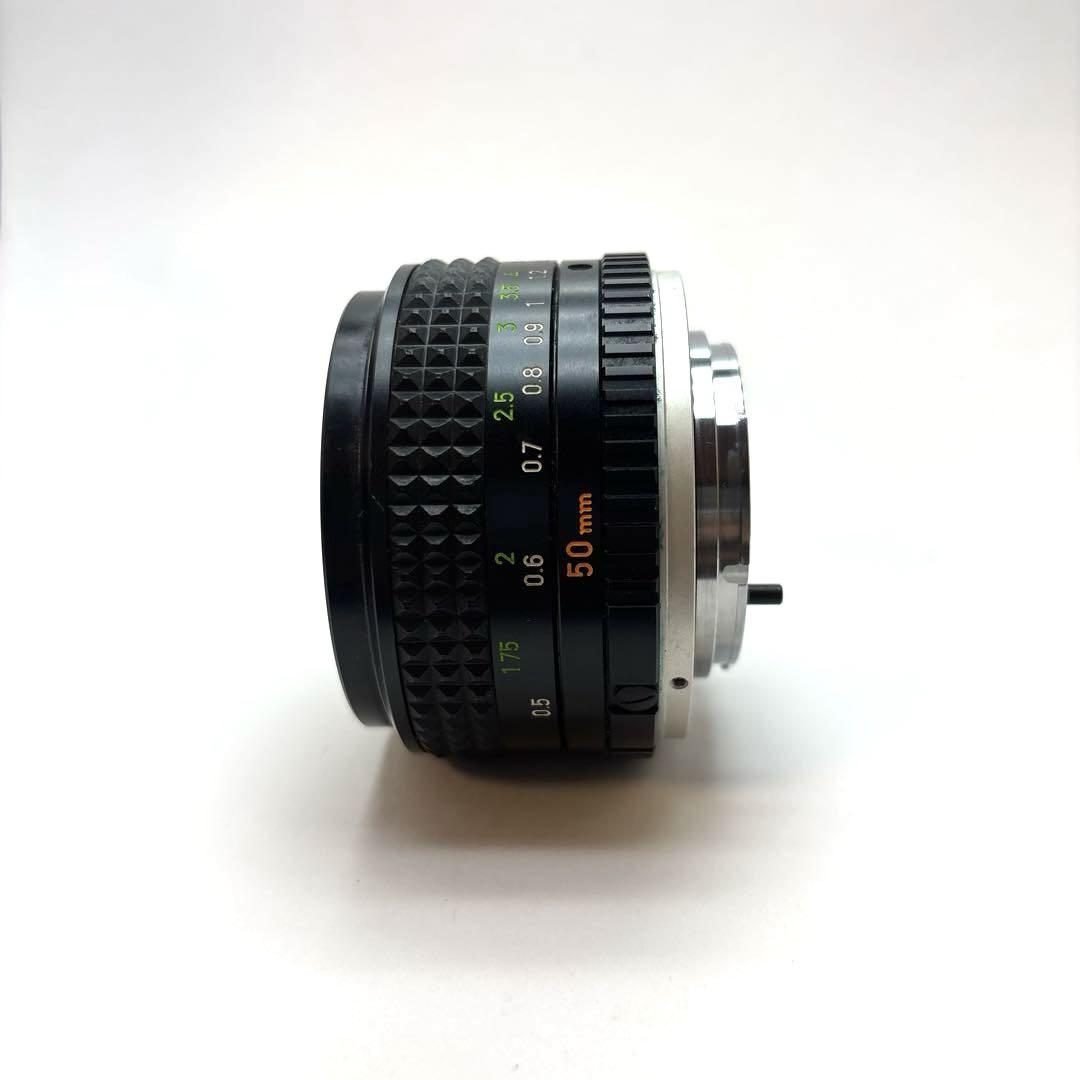 【美品】MINOLTA MC ROKKOR-PF 50mm f1.7