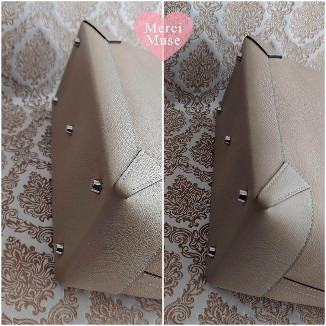 ❤お得なお品❤マキシボックスカバス30 トレンチ SV金具 エルメス A刻印 ❤お得なお品❤マキシボックスカバス30 トレンチ SV金具