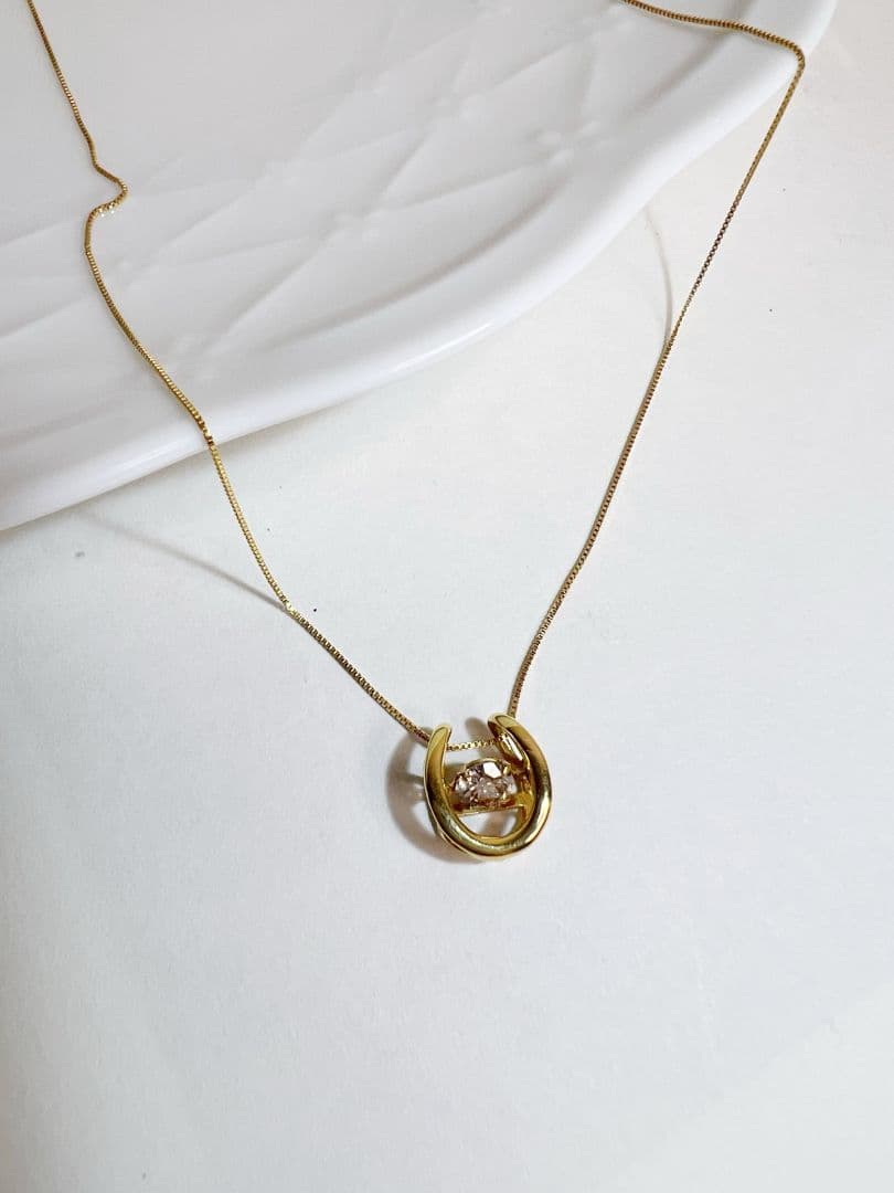 ダイヤモンド　ネックレス18k D0.3ct 長さ38cm