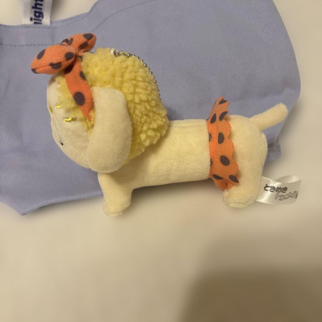 ときめきトゥナイト ミニトートバッグ ヨーコ犬 ピンバッジ付き