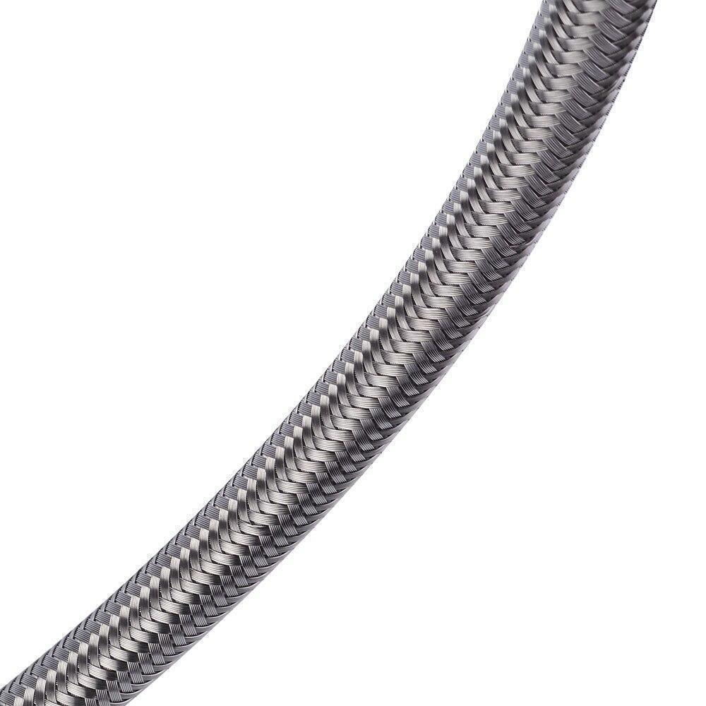 【AN10】【5ｍ】メッシュホース オイルクーラー ステンレスホース