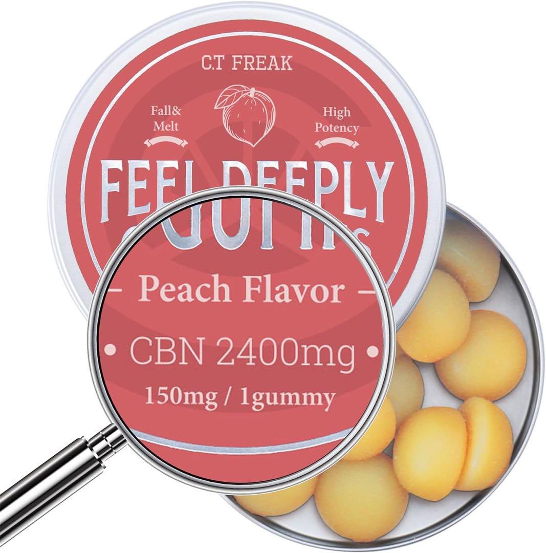 【新品未開封】Feel Deeply CBN Gummies ピーチ味 セット品