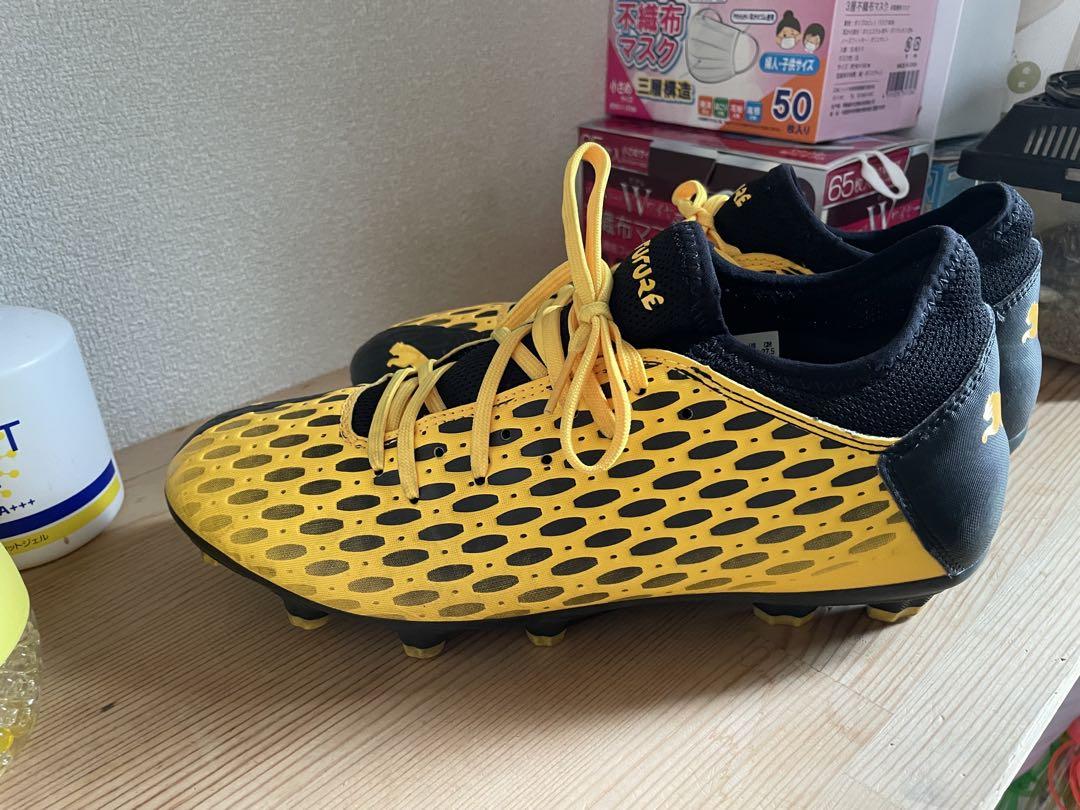 Puma メッシュスパイクシューズ イエロー/ブラック Puma Future スパイクシューズ イエロー/ブラック UK8.5 - メルカリ
