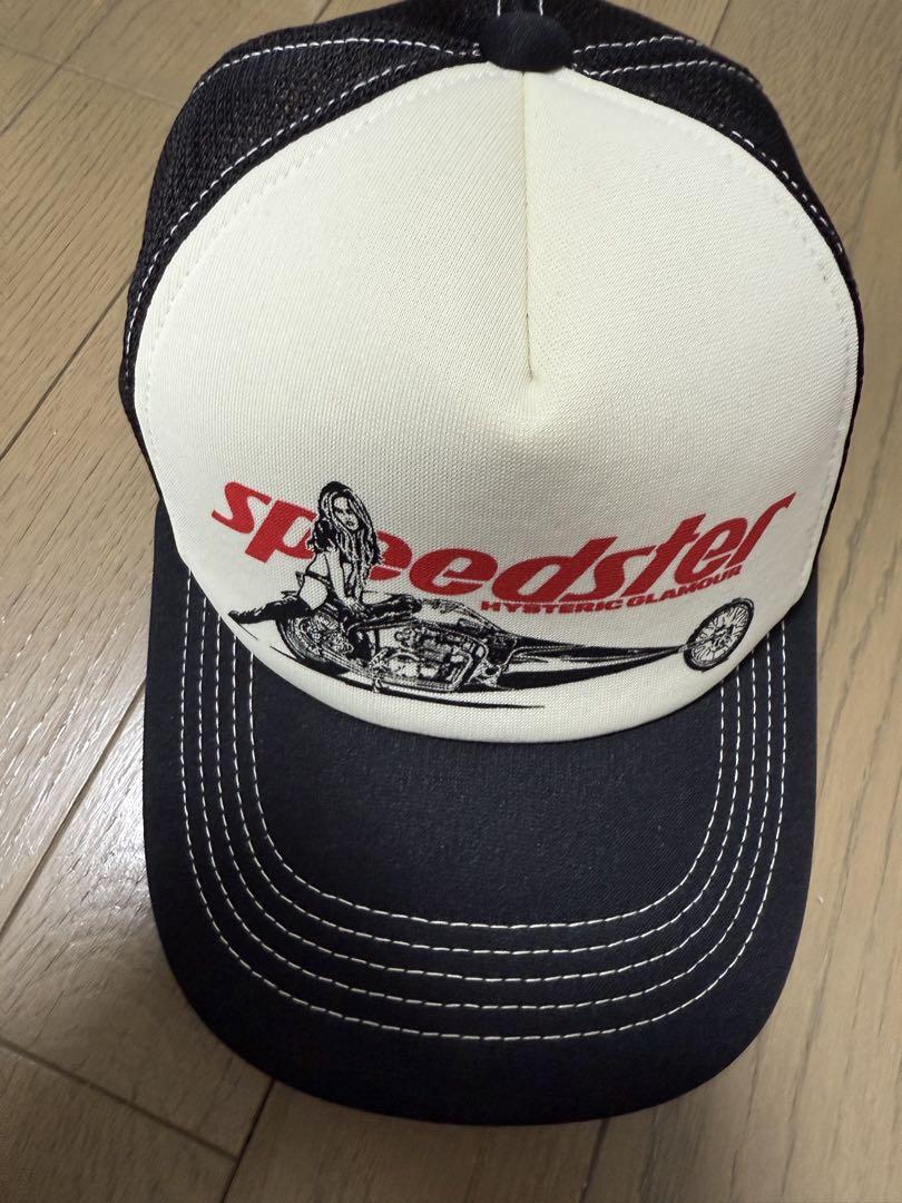 帽子 HYSTERIC GLAMOUR Speedster MeshCap Black