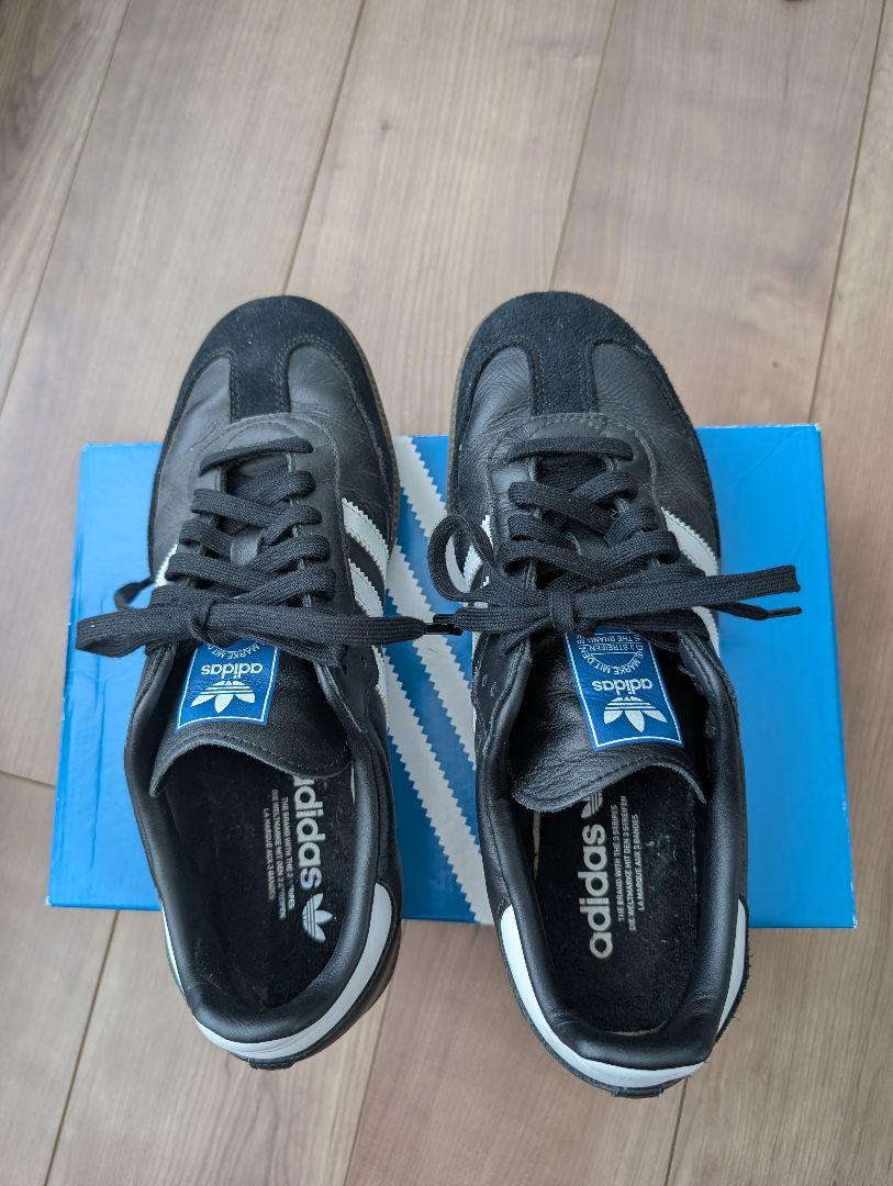 adidas サンバ 黒 27.0cm