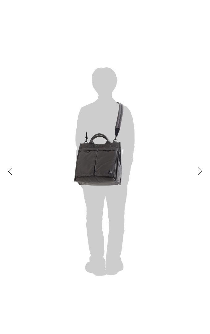 ポーター PX TANKER 2WAY VERTICAL TOTE BAG L