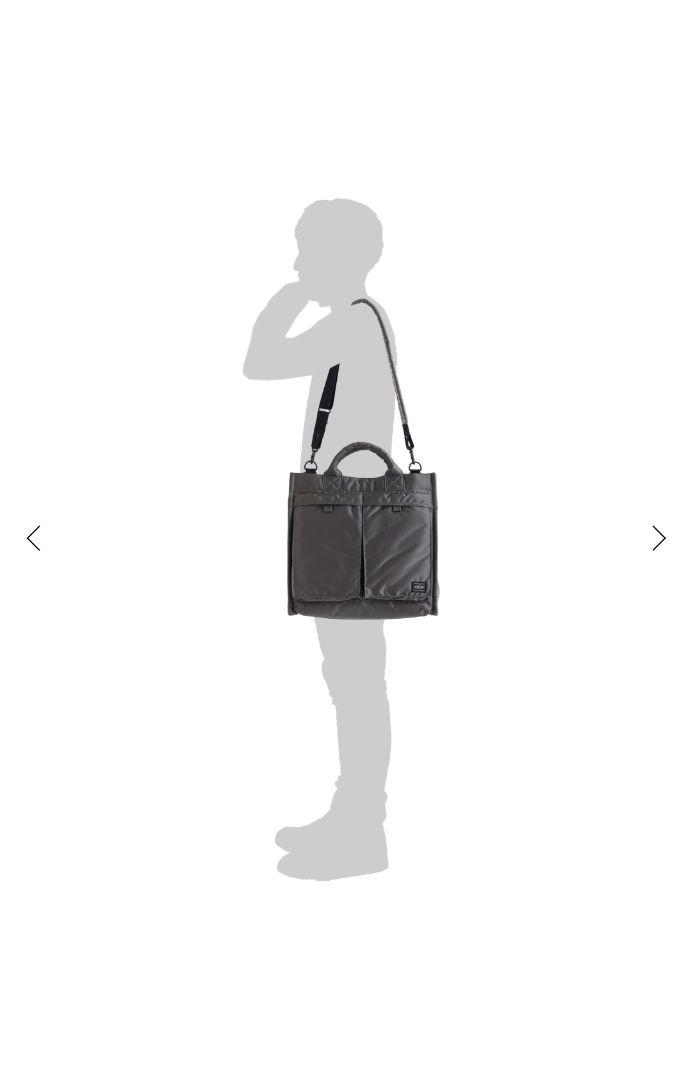 ポーター PX TANKER 2WAY VERTICAL TOTE BAG L