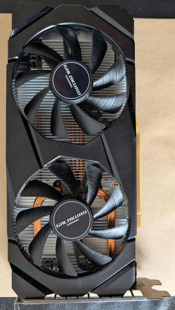 グラフィックボード・グラボ・ビデオカード GALAKURO GEFORCE GTX 1660