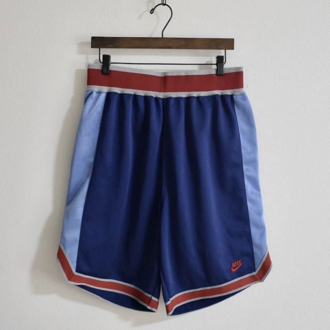 OLD NIKE 銀タグ　バスケパンツ　日本製　2XL ショートパンツ　メッシュ