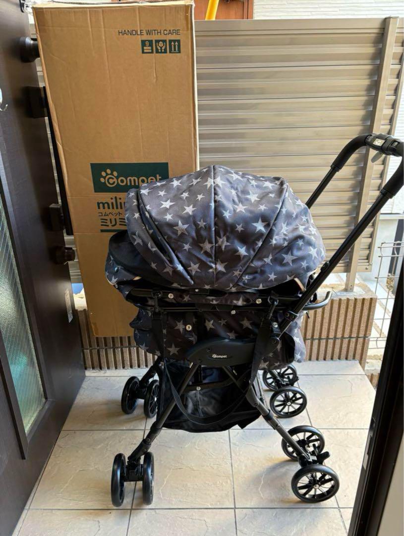 【美品】分離型　コムペット ミリミリ EG ロング スターブラック