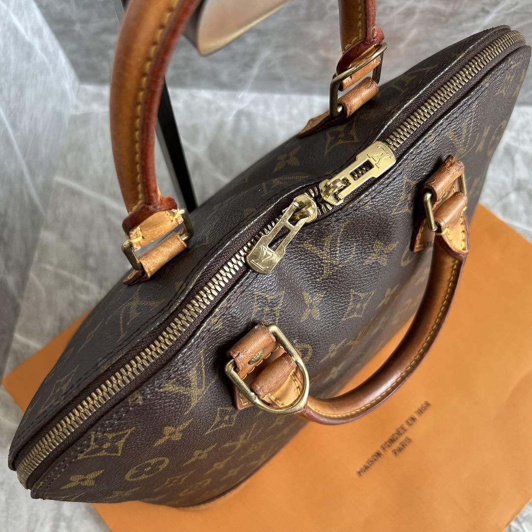 真贋済 Louis Vuitton モノグラム ハンドバッグ アルマ