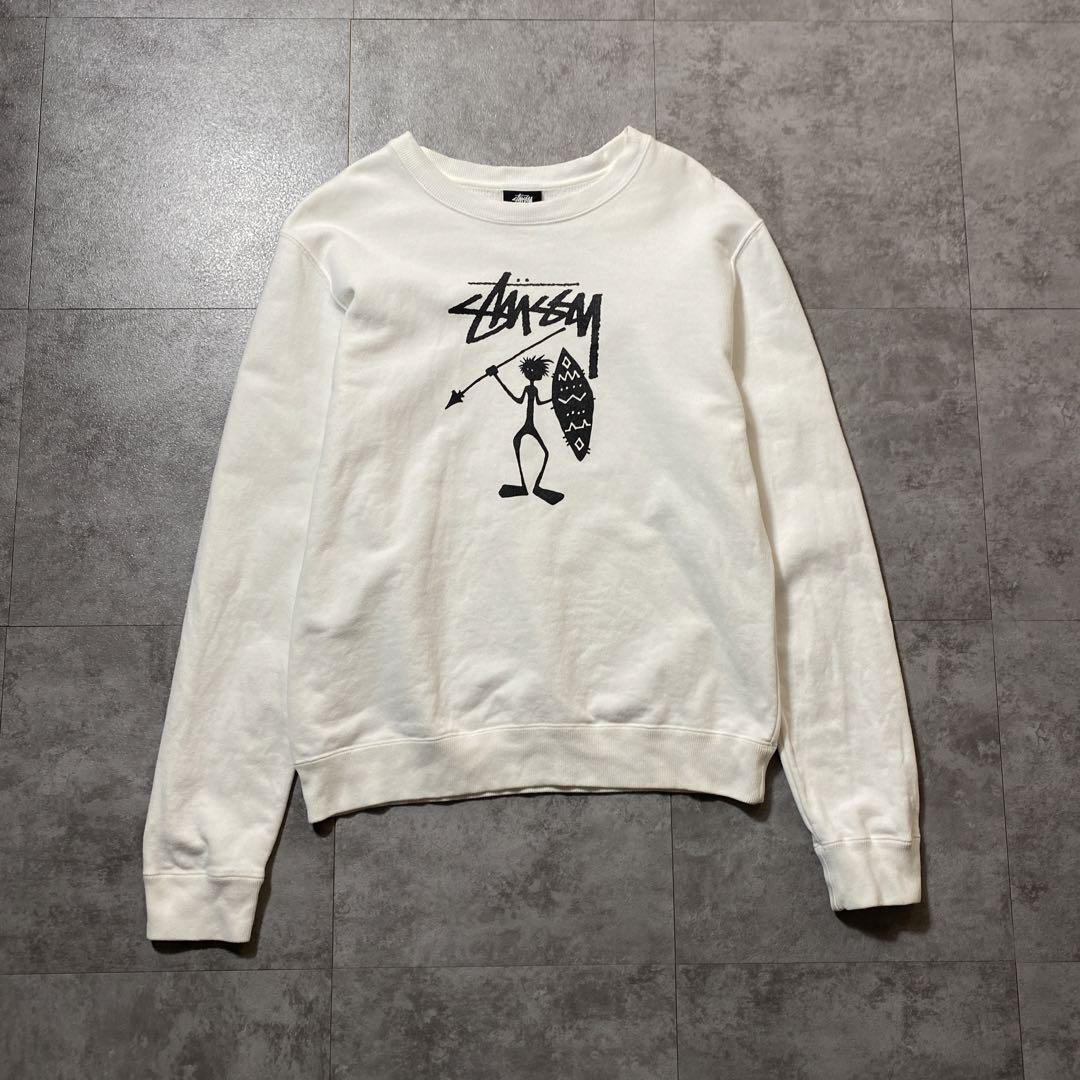 stussy ステューシー　シャドーマン　プリントロゴ　スウェット　トレーナー