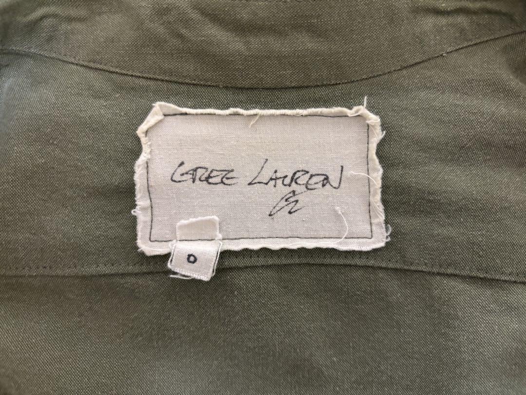 Greg Lauren テントシャツ ジップアップ