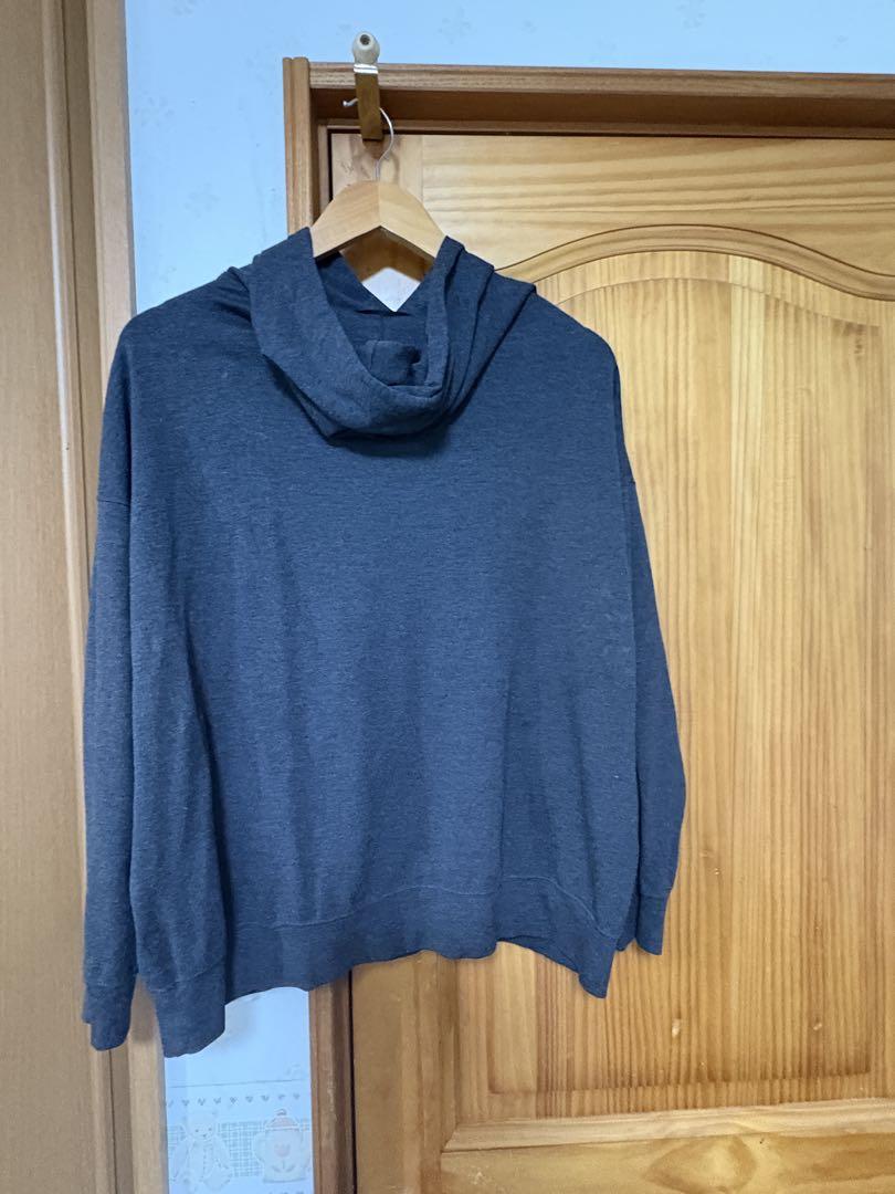 インゲボルグ　グレー フード付き スウェットパンツセットアップ