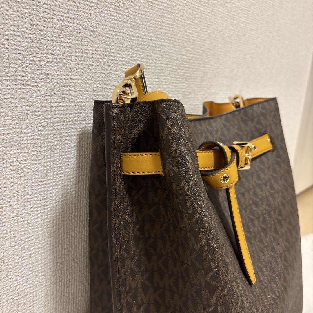 マイケルコース 美品 エミリア バケットバッグ ショルダーバッグ