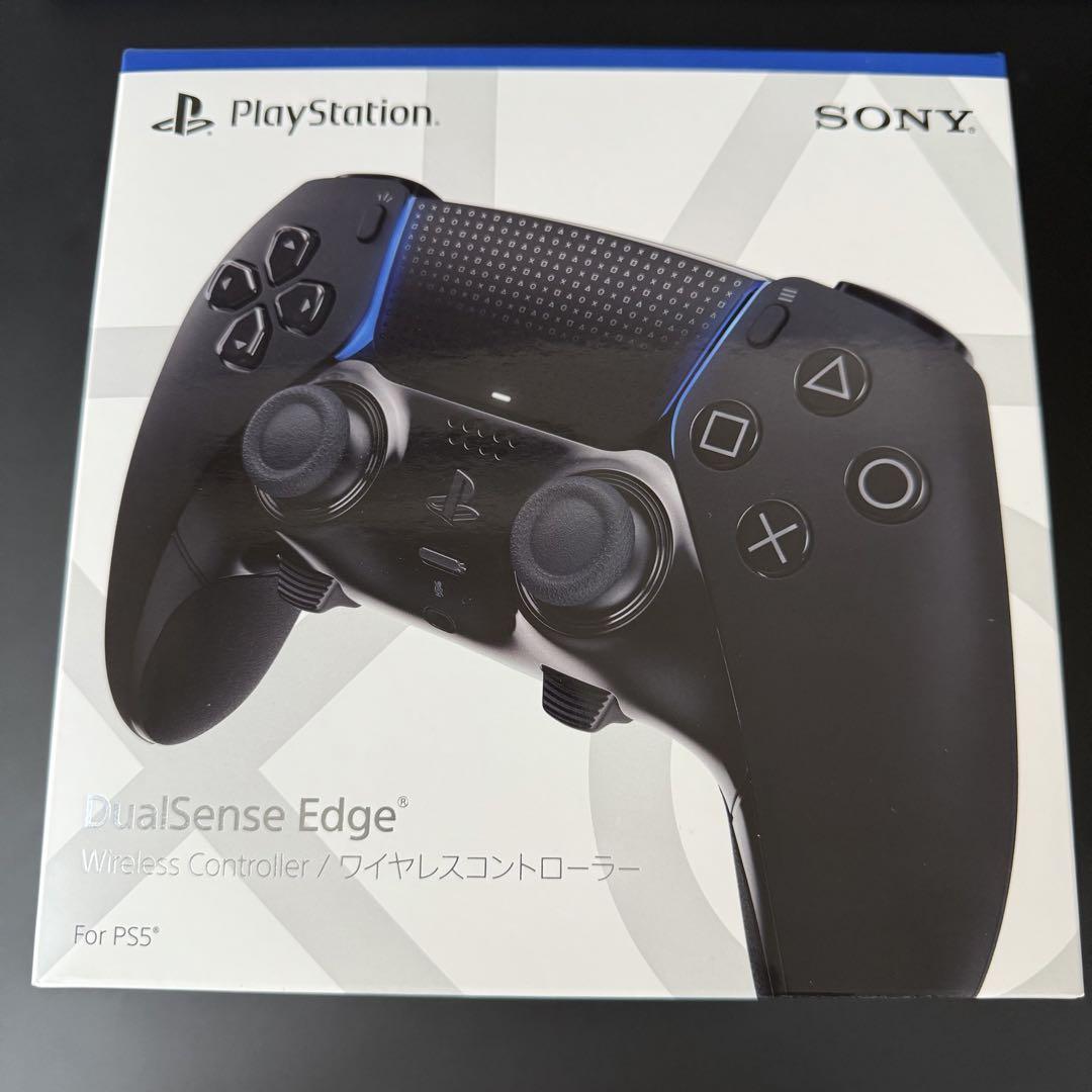 DualSense Edge ワイヤレスコントローラー ミッドナイト ブラック