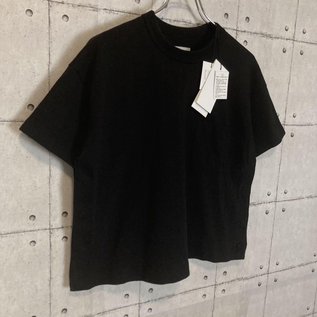 【タグ付き】sacai サイドスナップボタンポケットTシャツ22-06253