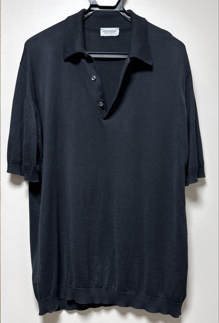 ジョンスメドレー　30G 半袖 ニット ポロシャツ【EASY FIT】
