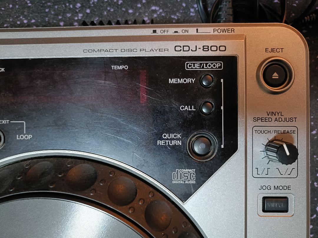 DJ機材 Pioneer CDJ-800
