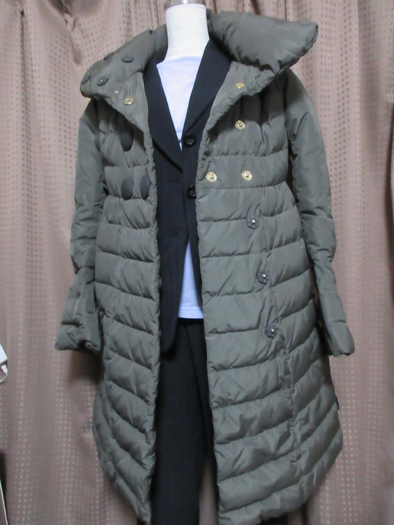 MONCLER ジョアンナ ダウンコート カーキ サイズ2　　M
