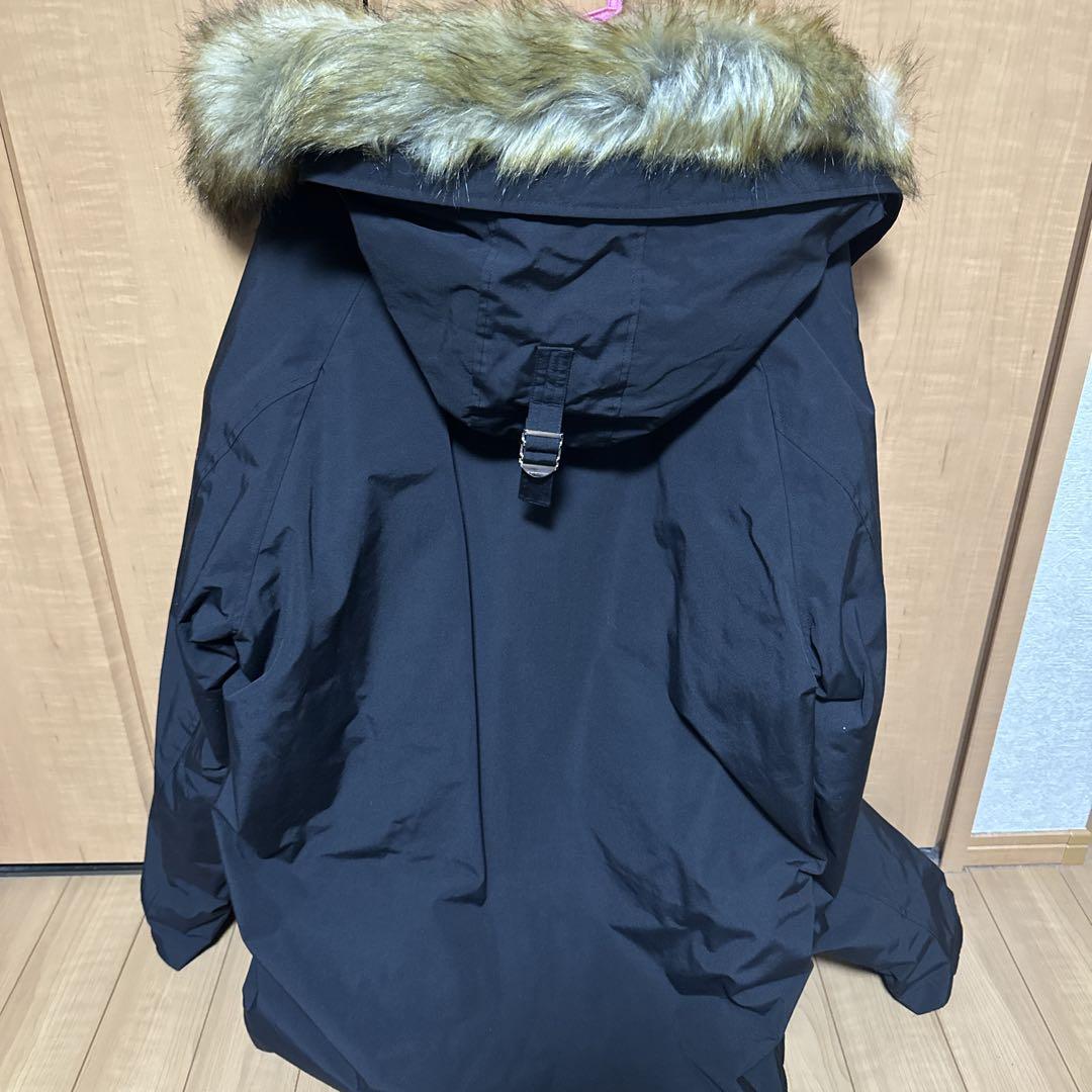 Schott DOWN 2XL ブラックマウンテンパーカー