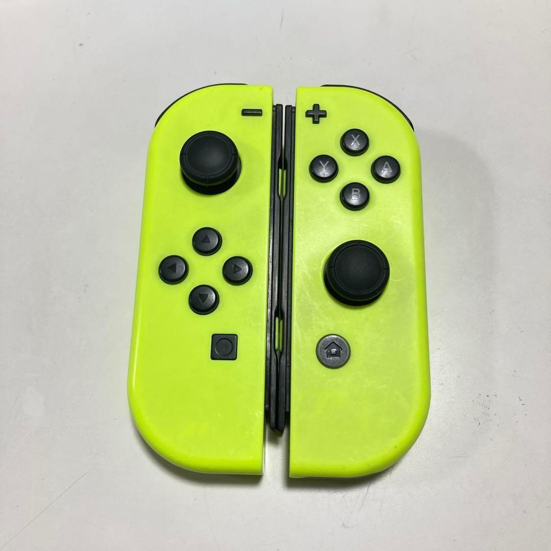 【レア】Nintendo Switch ジョイコン　ネオンイエロー