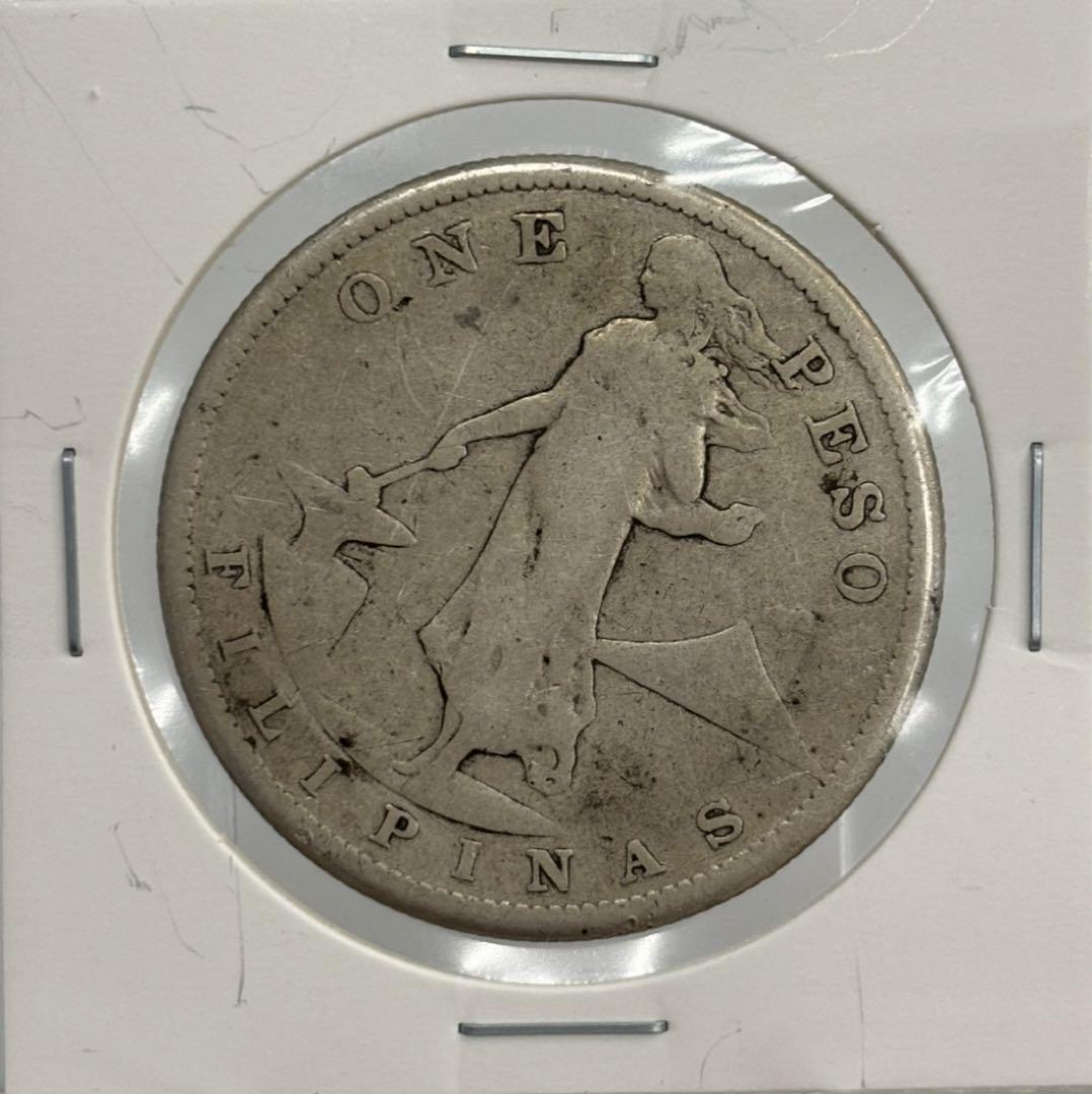 1908-S Peso アメリカ領フィリピン1ペソ銀貨女性立像火山乙女 $_57.PNG?set_id=880000500F