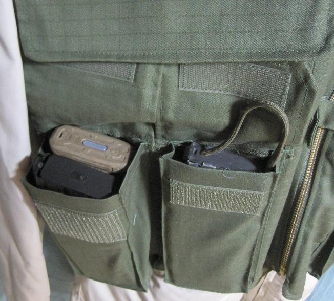 ＰＭＣベストＪＰモデルＯＤ（サイズF）（自衛隊用V/Cリップストップ生地製）