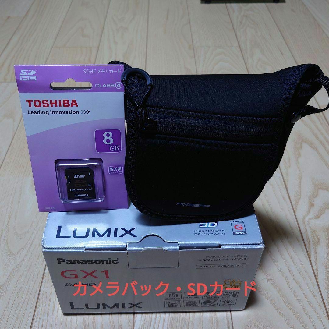Panasonic GX1 ミラーレスカメラ 本体他付属品