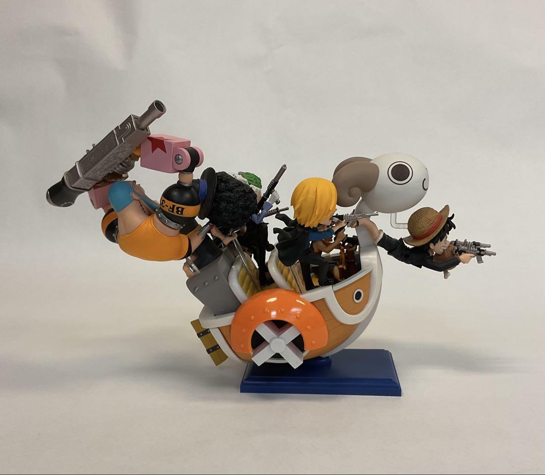 【中古】ワンピース　ワーコレ　ミニメリー号ATTACK 全8種