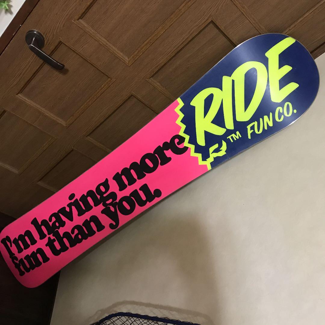 定番NEW RIDE スノボー 板 155cm 9Zl7u-m47707351780 全国無料人気
