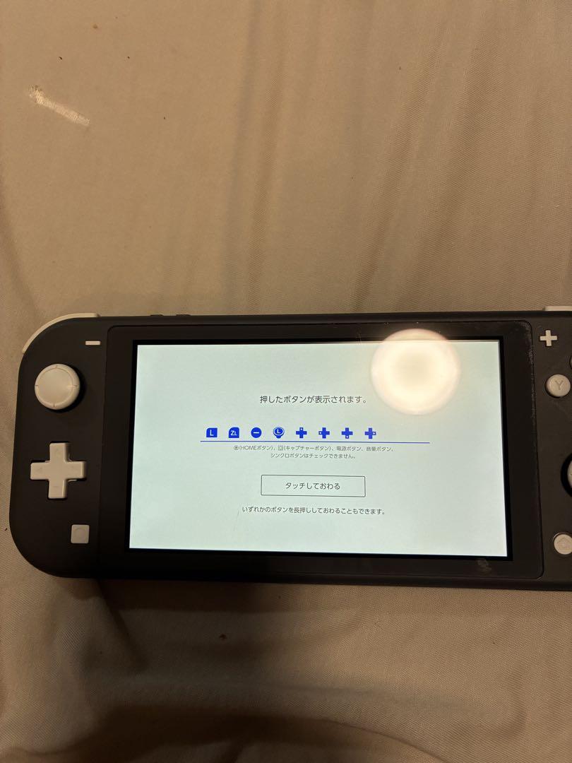 【動作確認済み】Nintendo Switch Lite グレー 本体