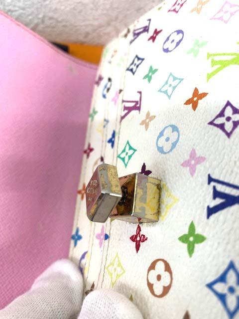 ルイヴィトン モノグラムマルチカラー ポルトフォイユサラ長財布 ジャンク品として
